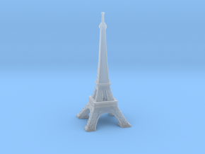 Eiffel Tower - Paris (1:4000) in Clear Ultra Fine Detail Plastic