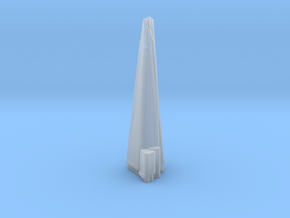 The Shard - London (1:6000) in Clear Ultra Fine Detail Plastic