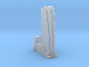 30 Rockefeller Plaza - New York (1:4000) in Clear Ultra Fine Detail Plastic