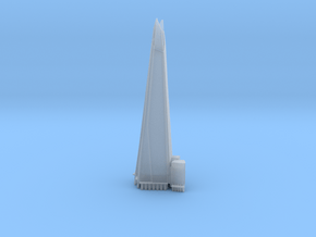The Shard - London (6 inch) in Clear Ultra Fine Detail Plastic