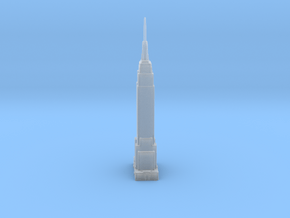 Empire State Building - New York (6 inch) in Clear Ultra Fine Detail Plastic