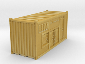 Container Compressor in Tan Fine Detail Plastic