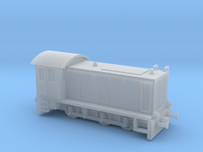 1:144 German GW360 C14 Locomotive in Clear Ultra Fine Detail Plastic
