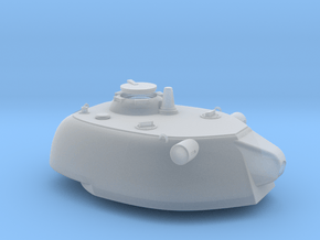 1:72 Paper Panzer E-50 128mm ausf D Turret in Clear Ultra Fine Detail Plastic