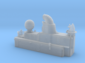 HMAS Vampire 1/350 Aft Castle in Clear Ultra Fine Detail Plastic