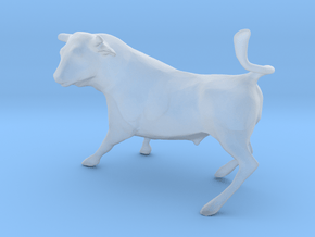 Printle Animal Bull 02 - 1/64 in Clear Ultra Fine Detail Plastic
