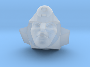 Firestar Head for Gen Kup/Swerve in Clear Ultra Fine Detail Plastic