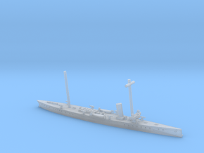 SMS Blitz 1/1200 (with mast) in Clear Ultra Fine Detail Plastic