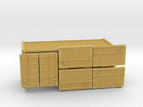 1x20 ft OS-Container in Tan Fine Detail Plastic