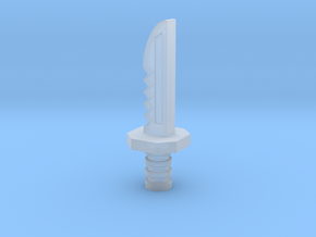 Sunlink - Melee Dagger in Clear Ultra Fine Detail Plastic