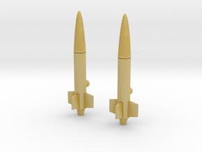 Sunlink - Seeker Missiles x2 in Tan Fine Detail Plastic