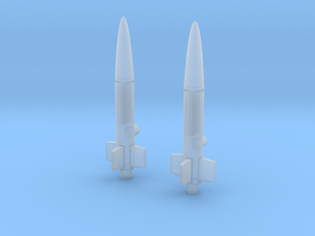 Sunlink - Seeker Missiles x2 in Clear Ultra Fine Detail Plastic