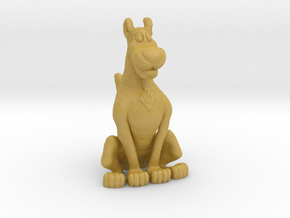 Printle Thing Scooby Doo - 1/87 - wob in Tan Fine Detail Plastic