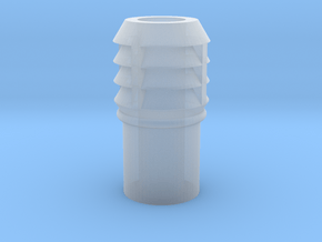 CO43 Chimney pot for Consall station in Clear Ultra Fine Detail Plastic