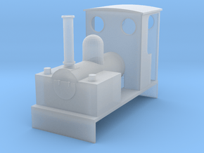 OO9 Bagnall 0-4-0 for Minitrains Chassis in Clear Ultra Fine Detail Plastic