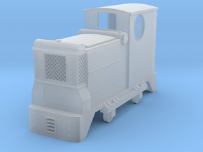 009 Ruston Hornsby Diesel Locomotive in Clear Ultra Fine Detail Plastic