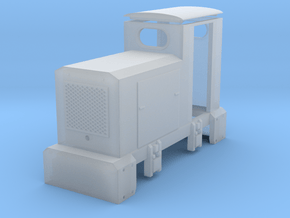009 Orenstein & Koppel MD2 Locomotive in Clear Ultra Fine Detail Plastic