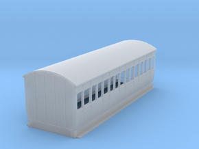 TT:120 Grounded Coach Body in Clear Ultra Fine Detail Plastic