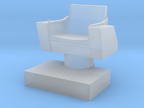 Captain's Chair, 32mm in Clear Ultra Fine Detail Plastic