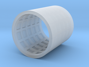 7/8" Turbine Kit 1/3 - Tube in Clear Ultra Fine Detail Plastic