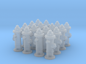 Hydrant type : A 1:72 16 Pcs in Clear Ultra Fine Detail Plastic