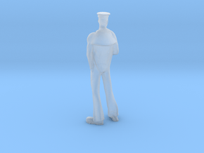 Printle M Homme 1723 - 1/87 - wob in Clear Ultra Fine Detail Plastic