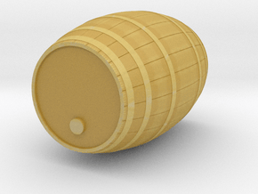 18th Century Barrel (13hx10dia) 1/35 in Tan Fine Detail Plastic