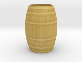 18th Century Barrel-Open (21hx15dia) 1/35 in Tan Fine Detail Plastic