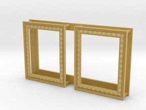 Picture Frame 1/2" x 21/32"-35 in Tan Fine Detail Plastic