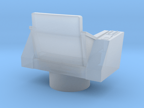 Bridge - Captain's Chair 32a (Model) in Clear Ultra Fine Detail Plastic