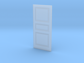 Door 3 Panel 1 1/32x2 9/32-01 1/35 in Clear Ultra Fine Detail Plastic