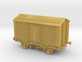 HO/OO 10-ton Salt Van REDUX Chain in Tan Fine Detail Plastic