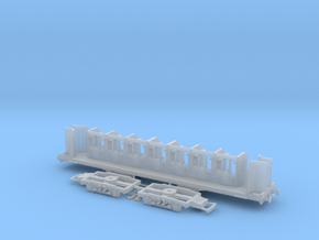 HO/OO Special Express Passenger Chassis Bachmann in Clear Ultra Fine Detail Plastic