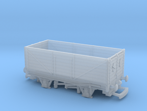 HO/OO 7-Plank Wagon Season-1 Bachmann v2 Redux in Clear Ultra Fine Detail Plastic