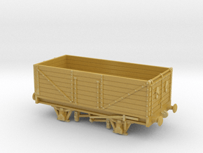 HO/OO 7-Plank Wagon Season-1 Chain v2 Redux in Tan Fine Detail Plastic