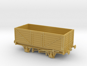 HO/OO 7-Plank Wagon v6 Bachmann Chain in Tan Fine Detail Plastic