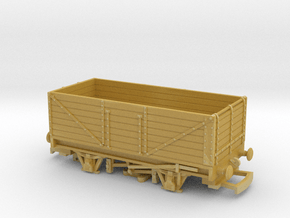 HO/OO 7-Plank Wagon v7 Bachmann Redux in Tan Fine Detail Plastic