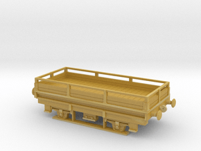 HO/OO Freelance 1-Plank Wagon Chain in Tan Fine Detail Plastic