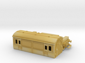 HO/OO Hornby Works Unit/Baggage Coach Bachmann in Tan Fine Detail Plastic