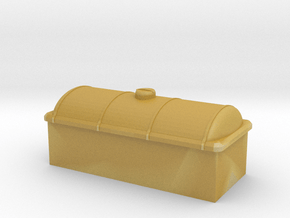 HO/OO 7-Plank Wagon Freelance Fuel Tanker v1 in Tan Fine Detail Plastic