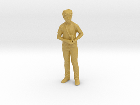 Printle C Kid 003 P - 1/50 in Tan Fine Detail Plastic