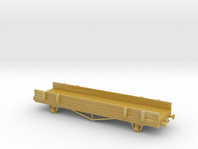 HO/OO CCT 2-Axle Flatbed V2 Chain REDUX in Tan Fine Detail Plastic