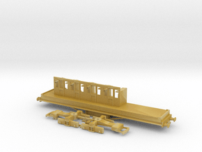 HO/OO NEW Maunsell Brake Chassis Bachmann S1 in Tan Fine Detail Plastic