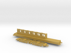 HO/OO NEW Maunsell Brake Chassis Bachmann S2 in Tan Fine Detail Plastic