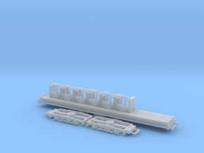 HO/OO NEW Maunsell Brake Chassis Bachmann S2 in Clear Ultra Fine Detail Plastic