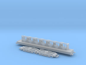 HO/OO NEW Maunsell Composite Chassis Bachmann S2 in Clear Ultra Fine Detail Plastic