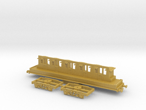 HO/OO NEW Maunsell Composite Chassis Chain S3 in Tan Fine Detail Plastic