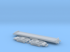 HO/OO NEW Maunsell Generic Chassis Bachmann S3 in Clear Ultra Fine Detail Plastic