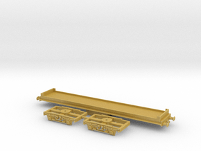 HO/OO NEW Maunsell Generic Chassis Chain S3 in Tan Fine Detail Plastic