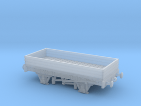 HO/OO Predicament 3-Plank Truck v1 Chain in Clear Ultra Fine Detail Plastic